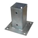 Post support plate 71x71 mm