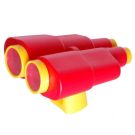 Verrekijker dubbel - Rood