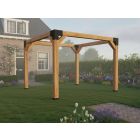 Douglas Pergola 300 x 300 cm – 150x150 mm beams