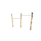 Double gymnastic bar