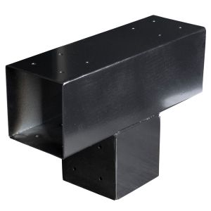 T-model - zwart - 150x150mm