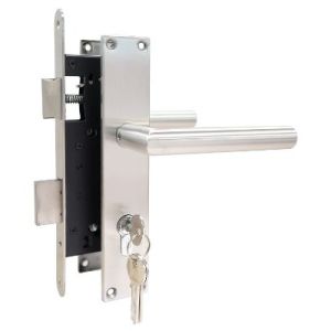 Built-in cylinder lock set (Stainless Steel)