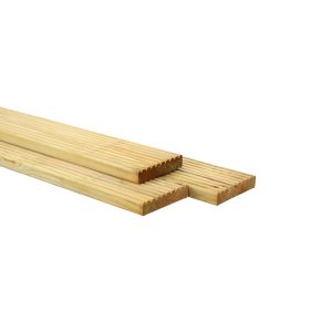Pine impregnated - 22x140 mm - Decking boards
