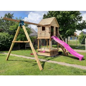 Speeltoestel 150 - bovenhuis - zandbak