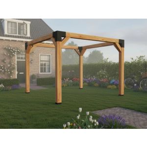 Douglas Pergola 300 x 300 cm – 150x150 mm beams