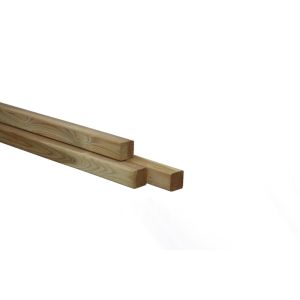 Grenen geïmpregneerd - 45x45 mm