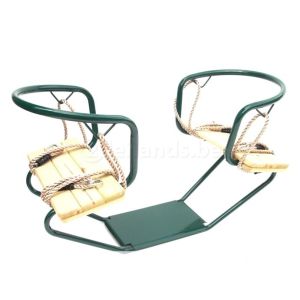 Duoschommel metaal Speeltoestel