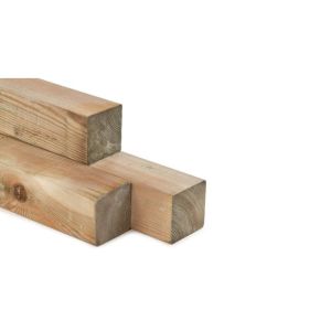 Grenen geïmpregneerd - 120x120 mm