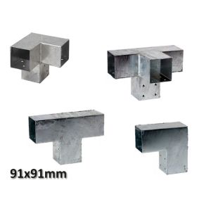 Pergola hoekverbinding 91x91mm