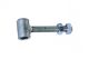 Threaded rod for adjustable gate frame